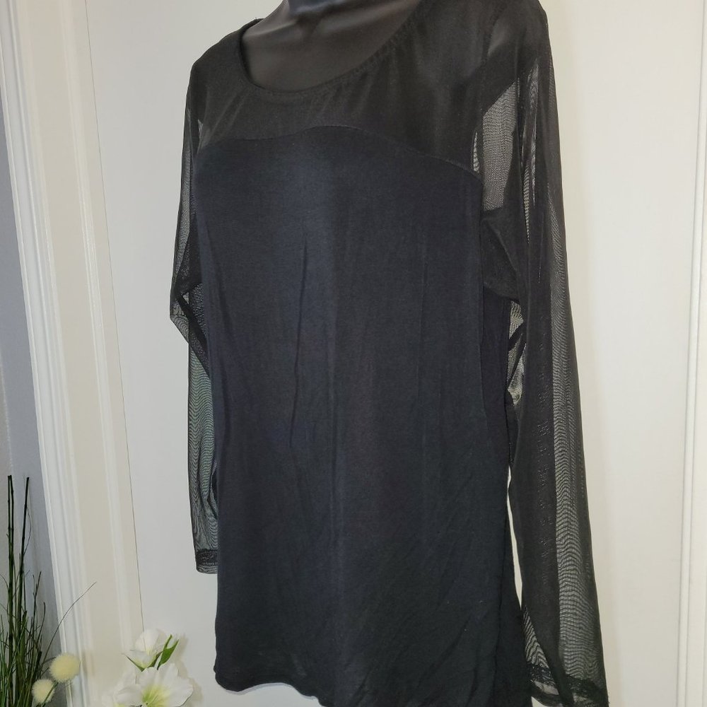 Splash Sheer Top